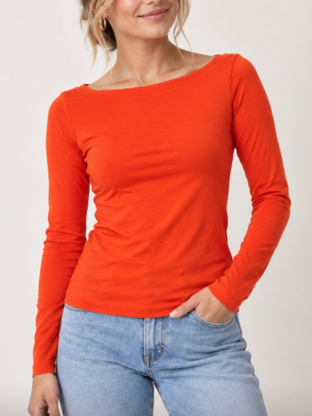 GAP Orange Long Sleeve Shirt – Size Small